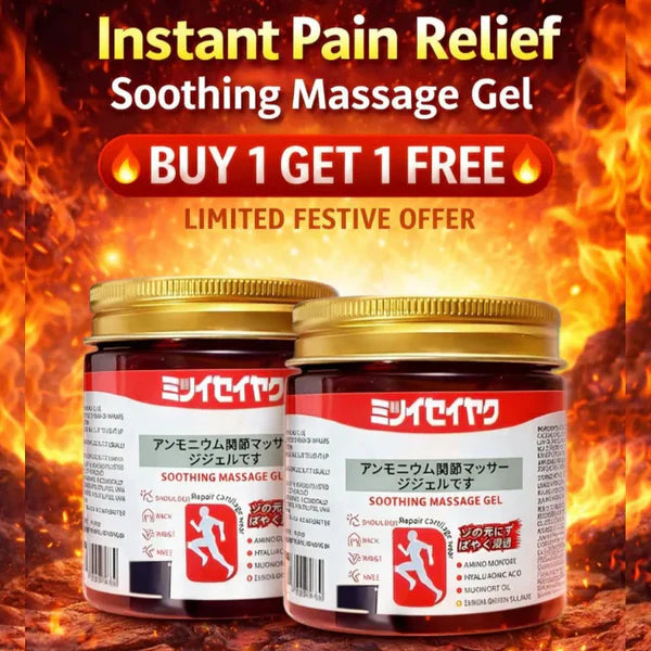 JAPANESE INSTANT PAIN RELIEF SOOTHING MASSAGE GEL (BUY 1 GET 1 FREE)